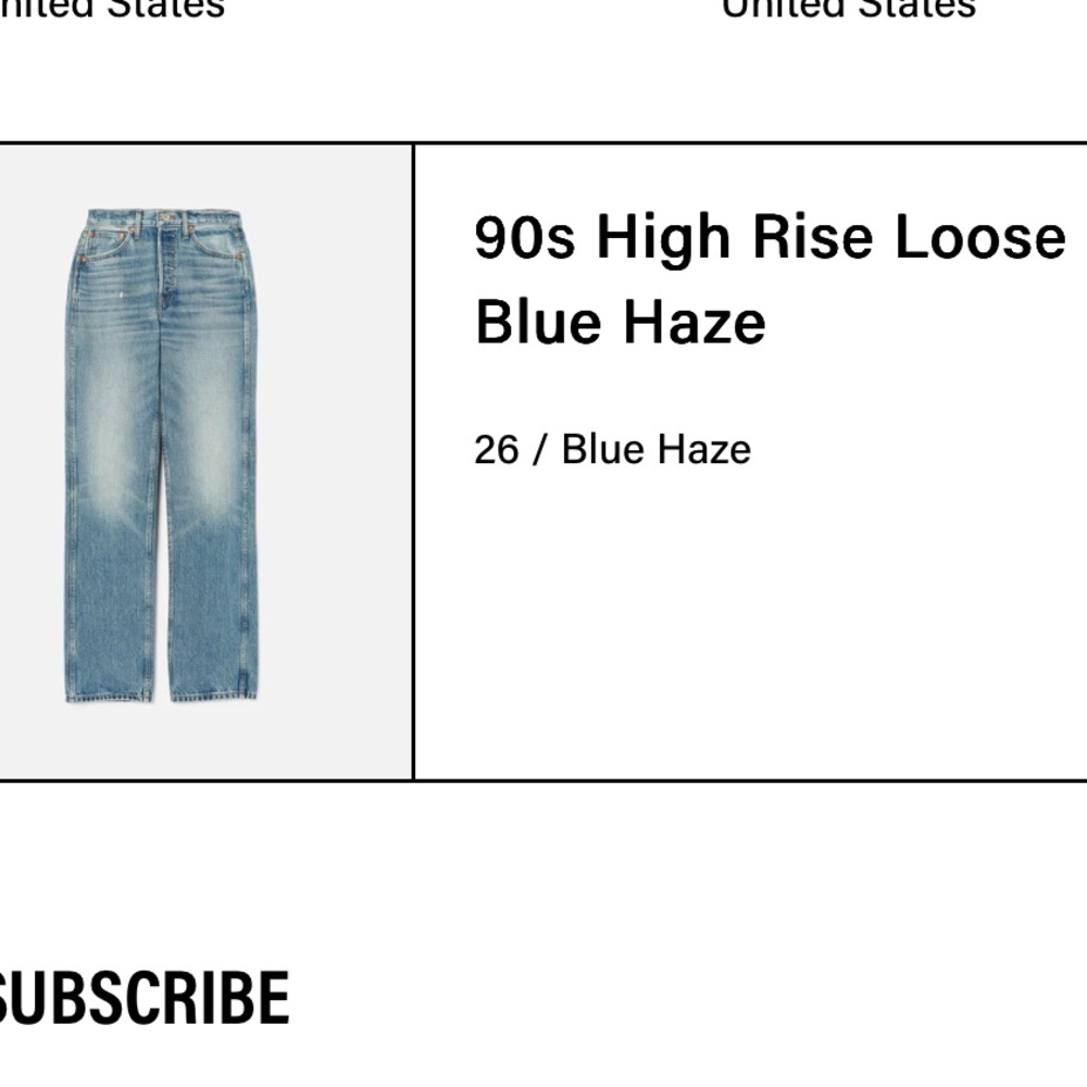 90s High Rise Loose Jeans - Blue Haze